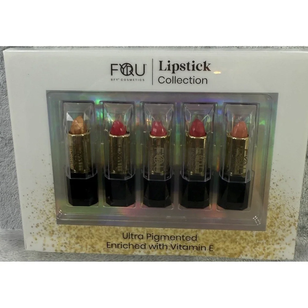 BFY COSMETICS 5 Pack Lipstcks Collection Ultra Pigmented Lipstick